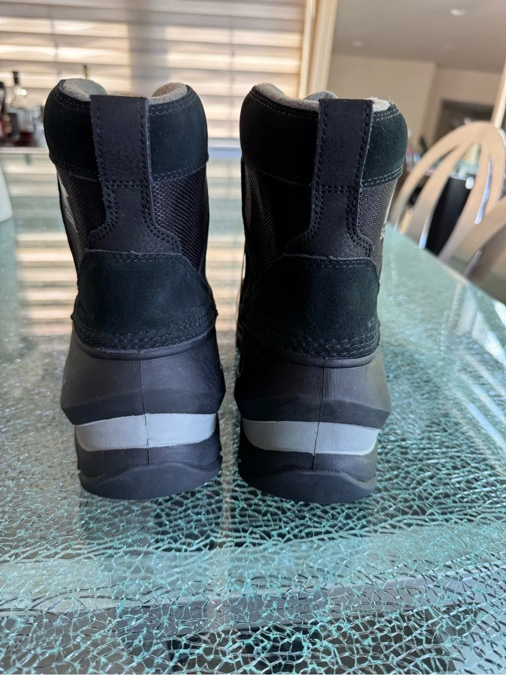 Sorel Men's Boots Gray Interior Label USA 10